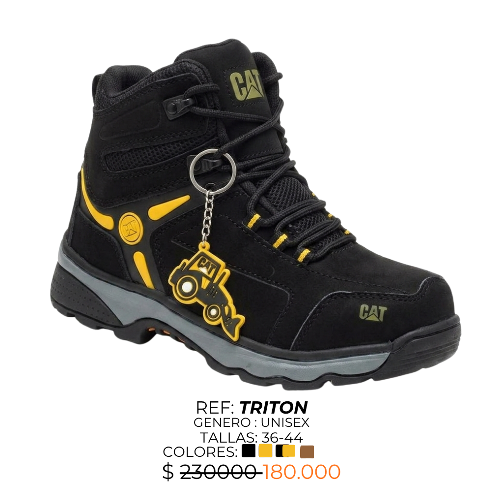 TRITON Negro Amarillo